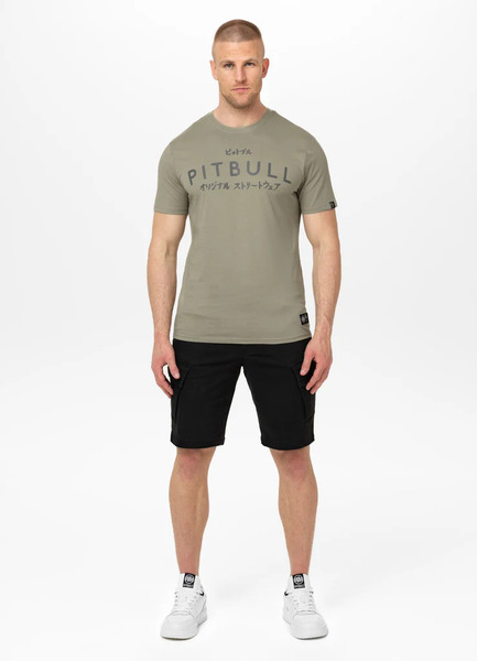 PIT BULL "MT. FUJI" Men's T-Shirt - Khaki