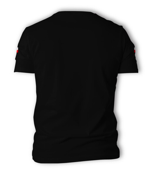 TigerWood T-shirt with the Polish Flag on the sleeves 