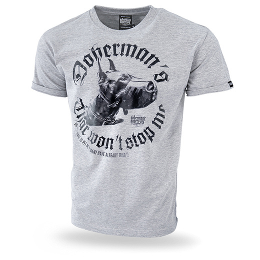 Koszulka T-shirt Dobermans Aggressive "Dangerous TS242" - szary