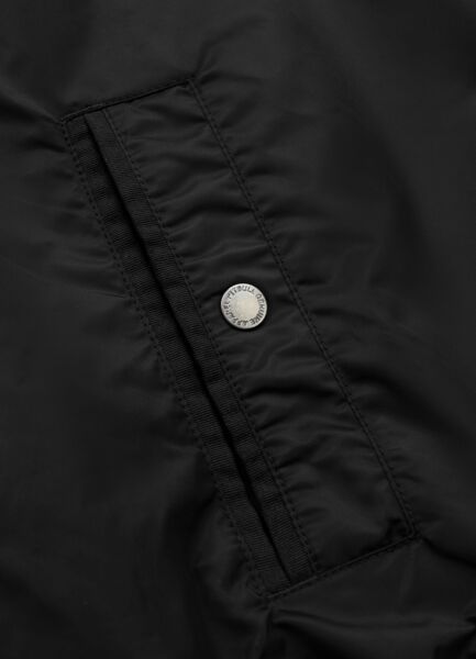 Kurtka przejściowa bejsbolówka PIT BULL "DETROIT" - czarny