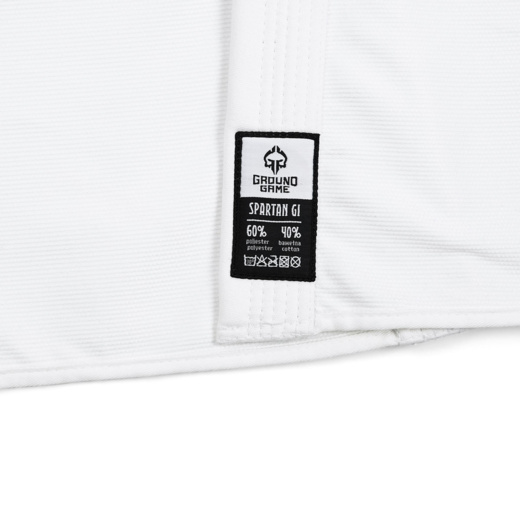 BJJ Ground Game Kimono / Gi "Spartan" - white