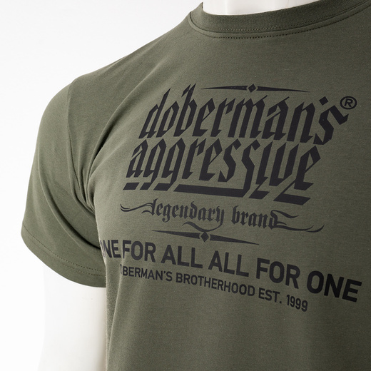 Koszulka T-shirt Dobermans Aggressive "LEGANCY TS403" - biała