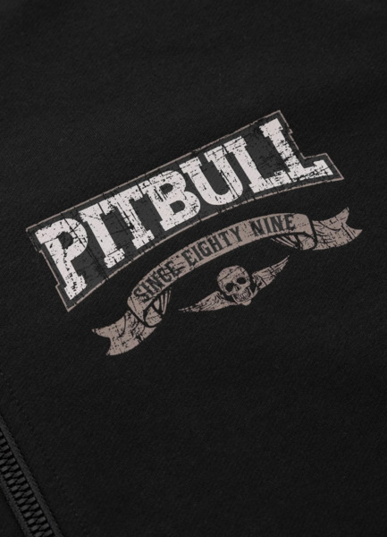 PIT BULL &quot;TROUBLEMAKER&quot; Zip-Up Hoodie - Black