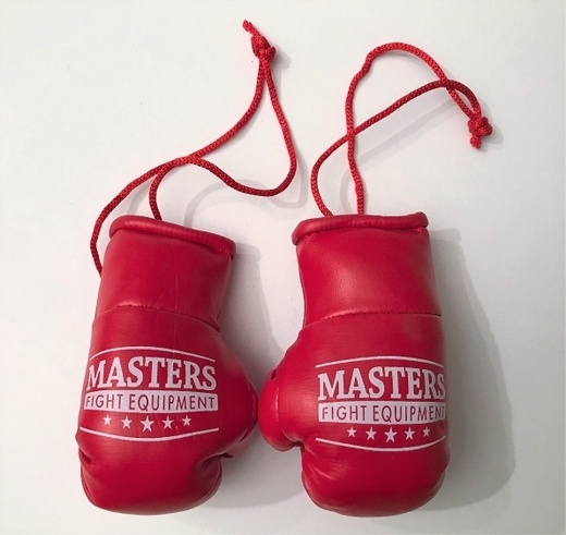 Keychain key ring Masters boxing glove - red