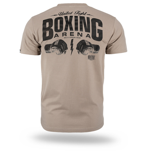 Koszulka T-shirt Dobermans Aggressive "BOXING ARENA" TS393 - beżowa