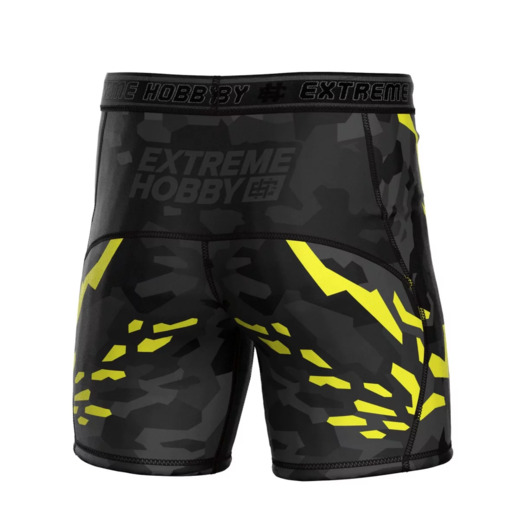 Vale Tudo Extreme Hobby Shorts | BLACK PANTHER - black/yellow