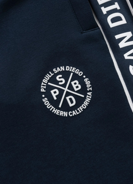 Spodnie dresowe PIT BULL "NEXUS" - granatowy