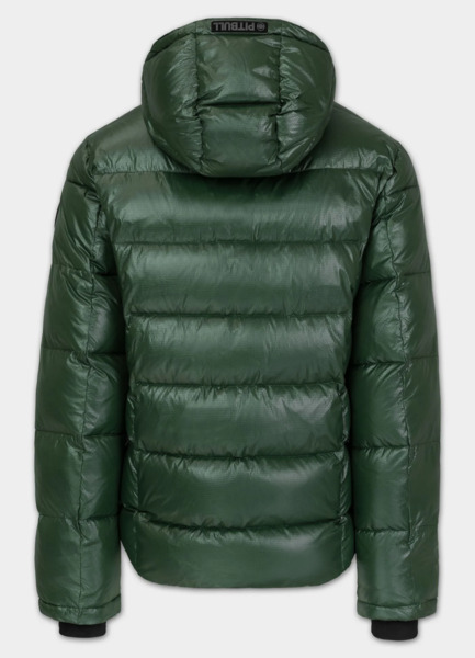 Kurtka zimowa PIT BULL "PEPPERWOOD" - ciemny zielony