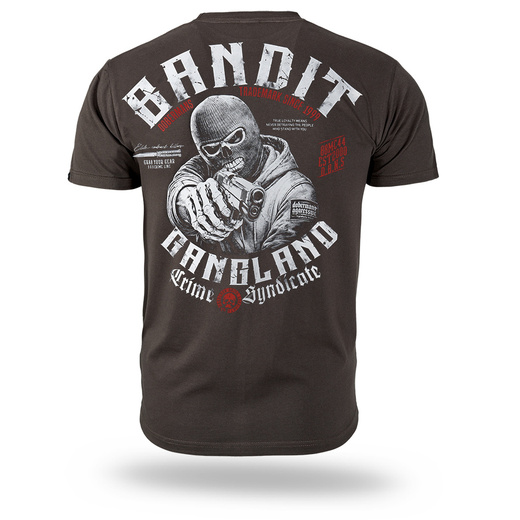 Koszulka T-shirt Dobermans Aggressive "BANDITZ TS411" - brązowa