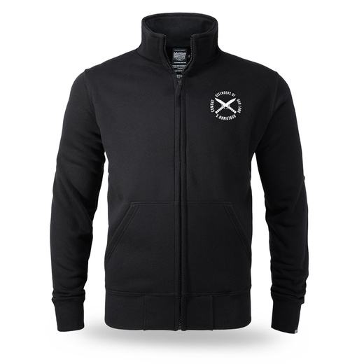 Dobermans Aggressive "TACTICAL II BCZ415" Zip-Up Sweatshirt - Black