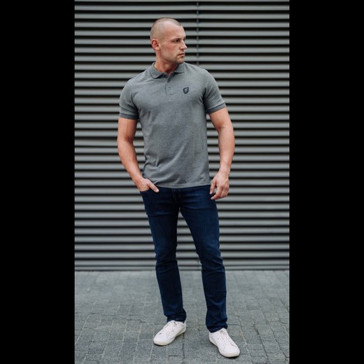 Polo koszulka PGwear "Basic" - szara