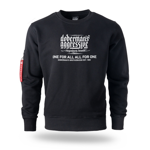 Bluza Dobermans Aggressive "CLASSIC LEGANCY" BCK403 - czarna