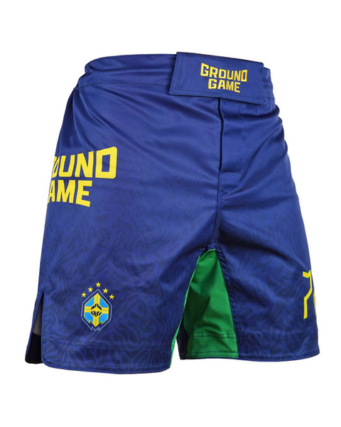 Spodenki MMA Ground Game "Brazil Football"