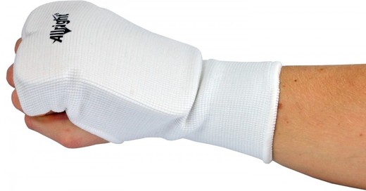 Allright elastic mitts (hand protectors) - white
