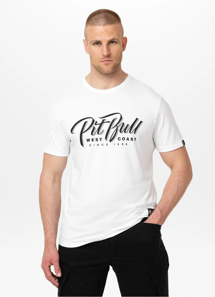 Koszulka męska PIT BULL "EL JEFFE" - biała