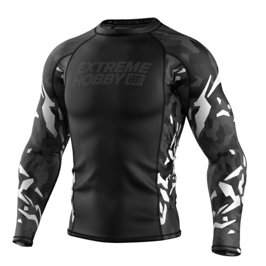 Longsleeve rashguard Extreme Hobby | Black Panther - czarny/biały