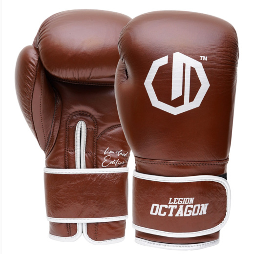 Legion Octagon Limited Edition Brown Boxing Gloves