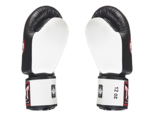 Rękawice bokserskie TWINS SPECIAL BGVL-3T (black/white palm)  "K"