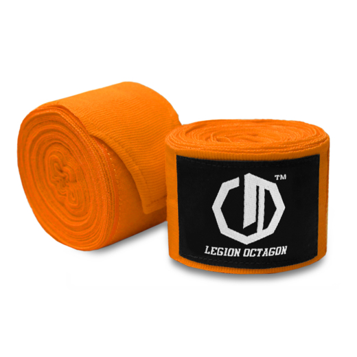 Bandaż bokserski 4m Legion Octagon Standard - orange
