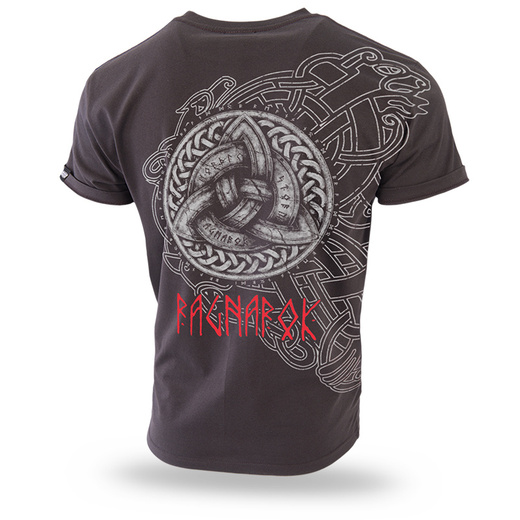 Koszulka T-shirt Dobermans Aggressive "RAGNAROK" TS121 - brązowa