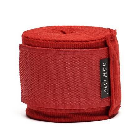 Boxing bandage wraps 4.5 m Leone - red