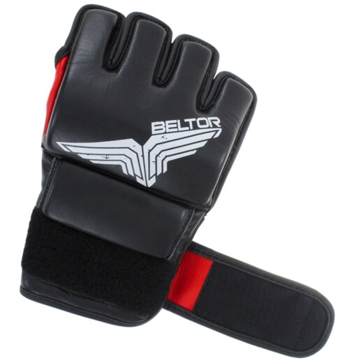 Pride Beltor MMA Gloves - Black/Red