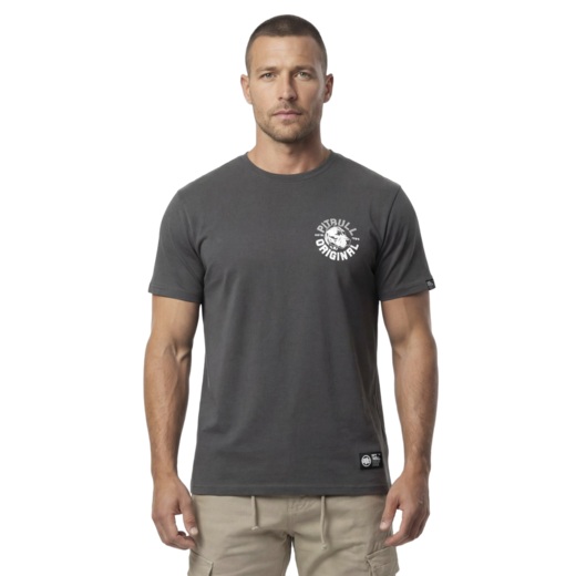 PIT BULL "DOG SD" Men's T-Shirt - Graphite