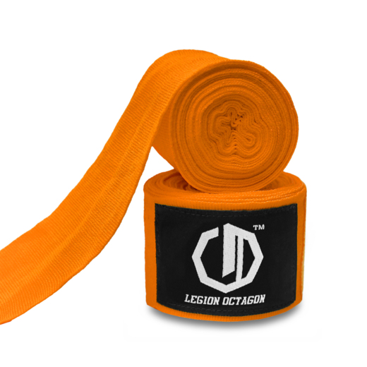 Bandaż bokserski 4m Legion Octagon Standard - orange
