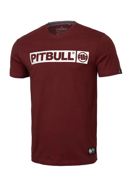 PIT BULL &quot;Hilltop&quot; T-shirt 170 - burgundy