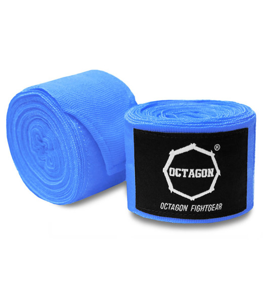 Octagon boxing wrap bandages 5 m - light blue