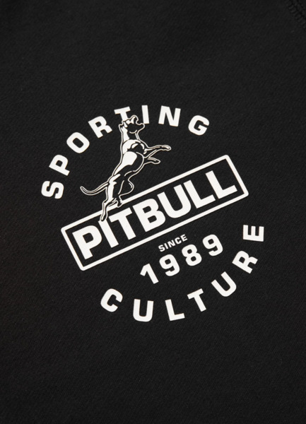 Bluza męska z kapturem PIT BULL "PHYSICAL CULTURE" - czarny