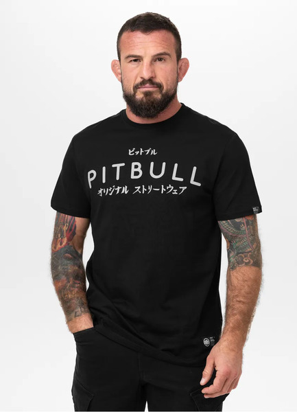 Koszulka męska PIT BULL "MT. FUJI" - czarny