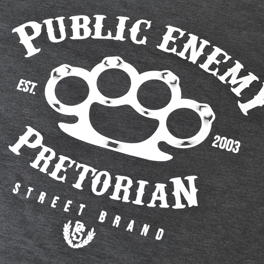  Bluza Pretorian "Public Enemy" - grafitowa