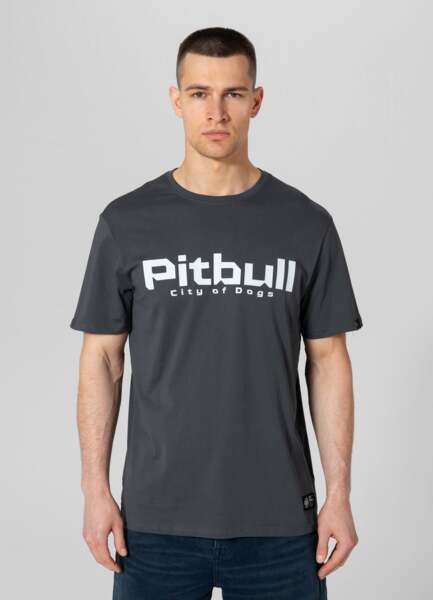 PIT BULL &quot;CITY OF DOG&quot; T-shirt - graphite