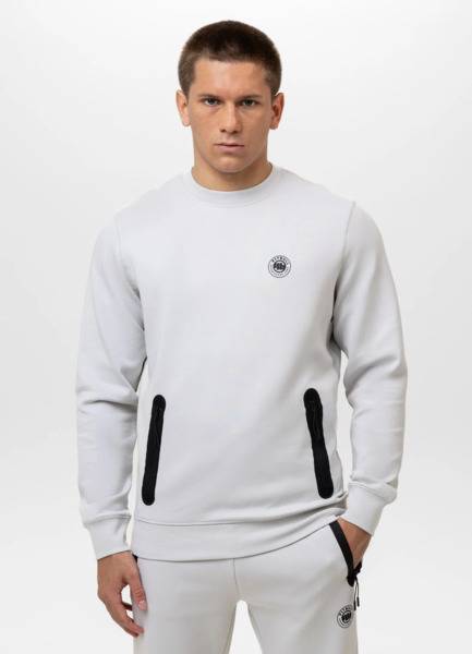 Bluza męska PIT BULL "DOGWOOD" - białawy niebieski