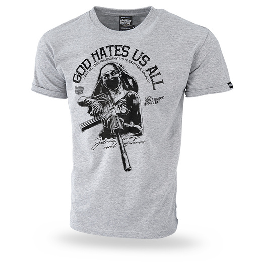 Koszulka T-shirt Dobermans Aggressive "The Nun" TS296 - szary