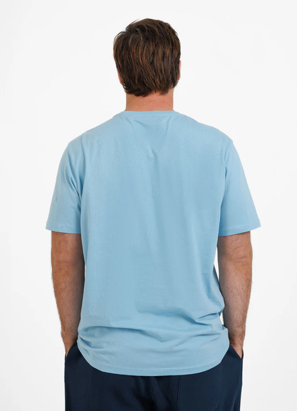 Koszulka męska PIT BULL "DRIVE" - jasny niebieski