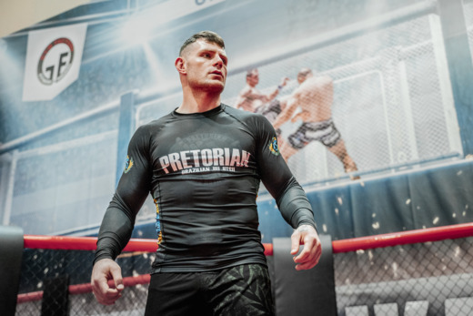 Rashguard longsleeve Pretorian "Brazilian Jiu Jitsu"