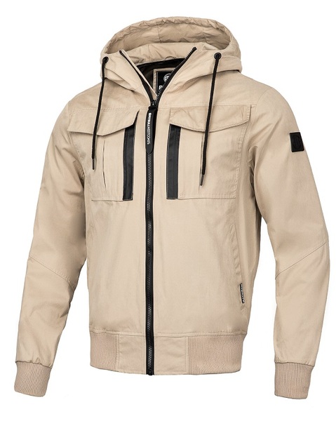 Spring jacket PIT BULL &quot;Arillo&quot; &#39;22 - sand