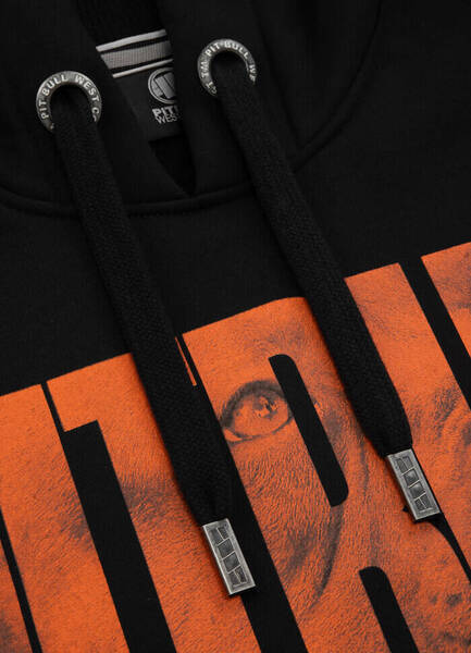 PIT BULL &quot;Orange Logo&quot; &#39;23 hoodie - black