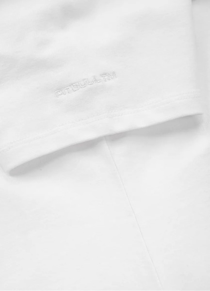 Women&#39;s T-shirt PIT BULL &quot;Small Logo&quot; &#39;21 Slim Fit - white