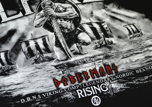 Dobermans Aggressive &quot;Valhalla BC204&quot; sweatshirt - black