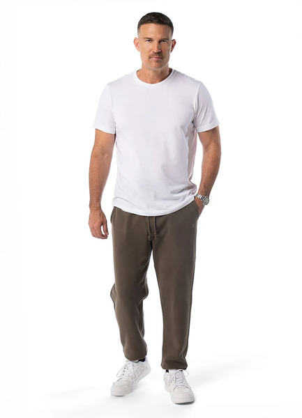 Spodnie dresowe washed PIT BULL "HACKETT" - oliwkowy