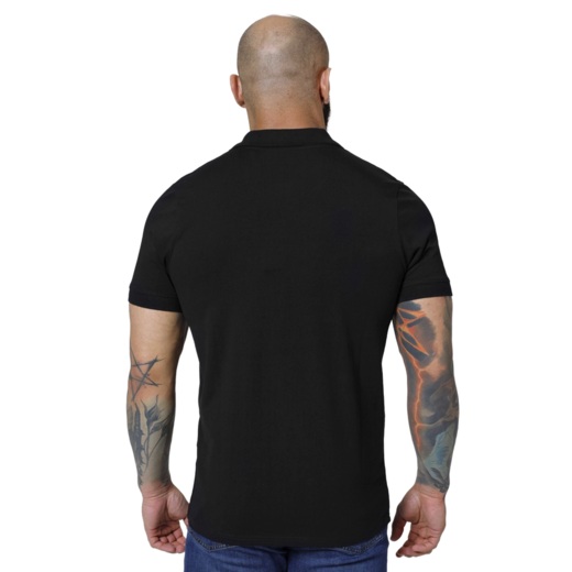 Polo Koszulka PIT BULL Jersey 210 "Logo" - czarna