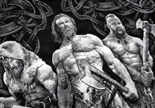 T-shirt &quot;Viking - Storm&quot; HD