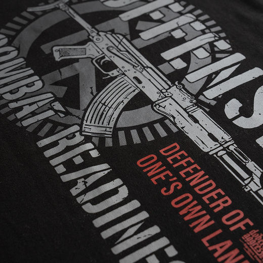Dobermans Aggressive "Combat Readiness TS416" T-shirt - navy blue