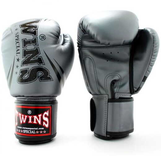 RĘKAWICE BOKSERSKIE TWINS SPECIAL FBGVS3-TW6 (silver/black)
