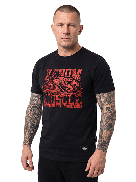 Koszulka Pretorian "Venom vs Muscle" - czarna