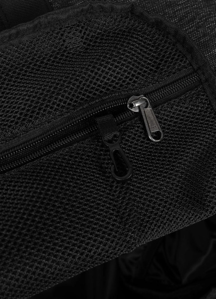 PIT BULL "HORNET" sports bag - dark gray melange