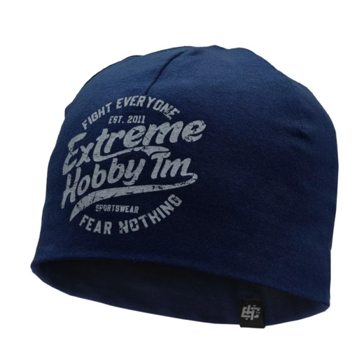 Czapka jesień-zima Extreme Hobby "WHEEL" - granatowy